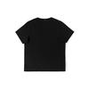 Standard Logo Embroidered Badge Short Sleeve T-Shirt Women tops Black LWT007680K9900FK11000