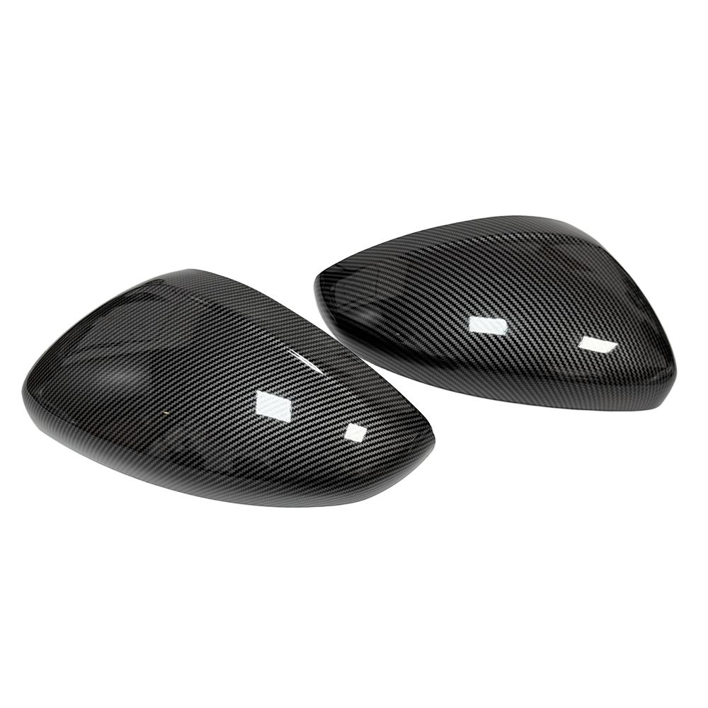 Für Peugeot 208 2008 2012-2018 Citroen C3 2016 bis 2020 Auto Ersatz Rückspiegel Seitenspiegel Abdeckung Flügelkappe Außenhülle Zierleiste