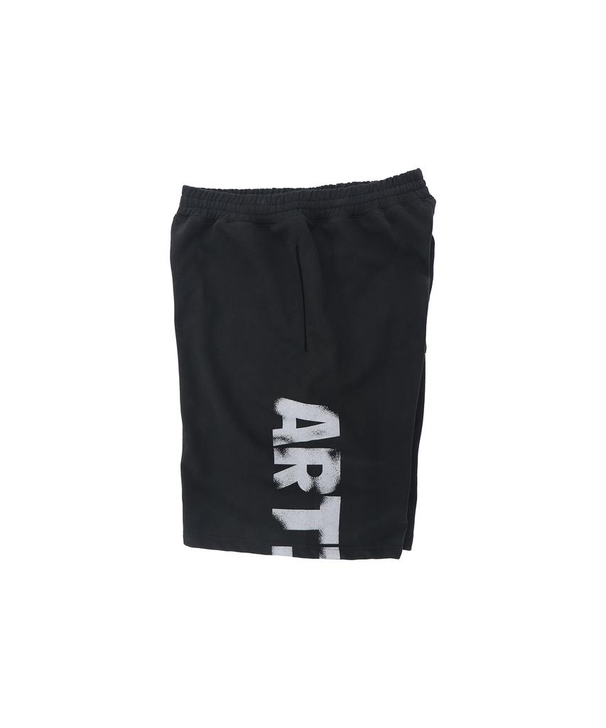 1011 GALLERY Artist Half Sweat Pants - Black