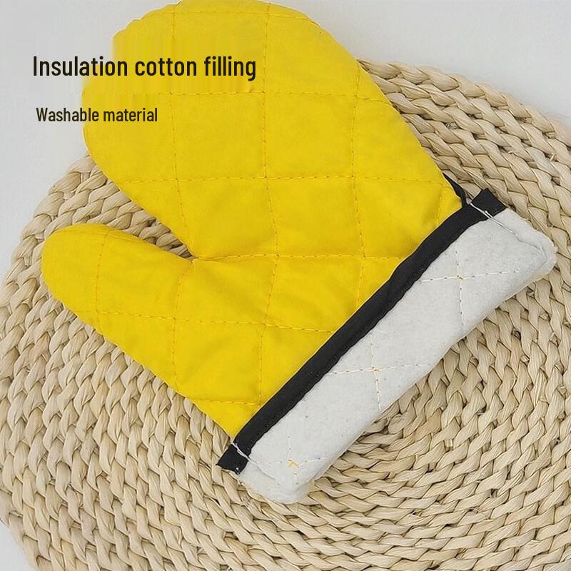 ZISIZ Heat Resistant Non-slip Oven Mitts