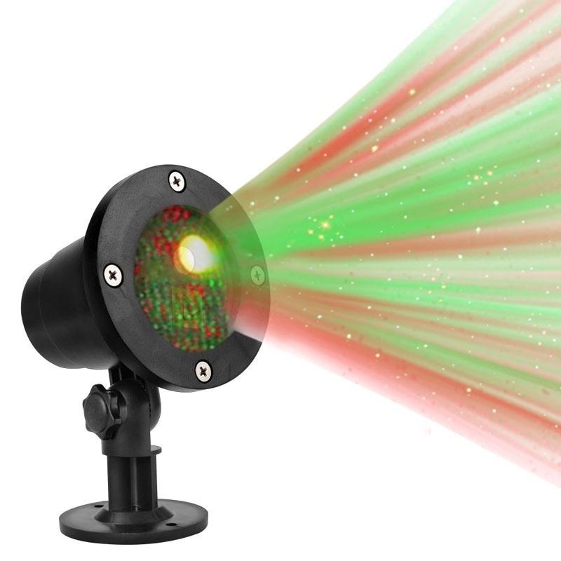 Waterproof  Green&Red Remote Control Garden Laser Projector Corridor Lights Laser Stage Lighting Proj