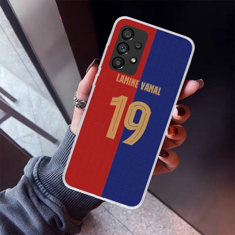 

L-Lamine Y-Yamal 19 Phone Case For Samsung Galaxy A52 A51 A50S A32 A22 A12 A02S A72 A71 A31 A70 A30S Note 20 Ultra 10 Plus S10 G Samsung A51 4G