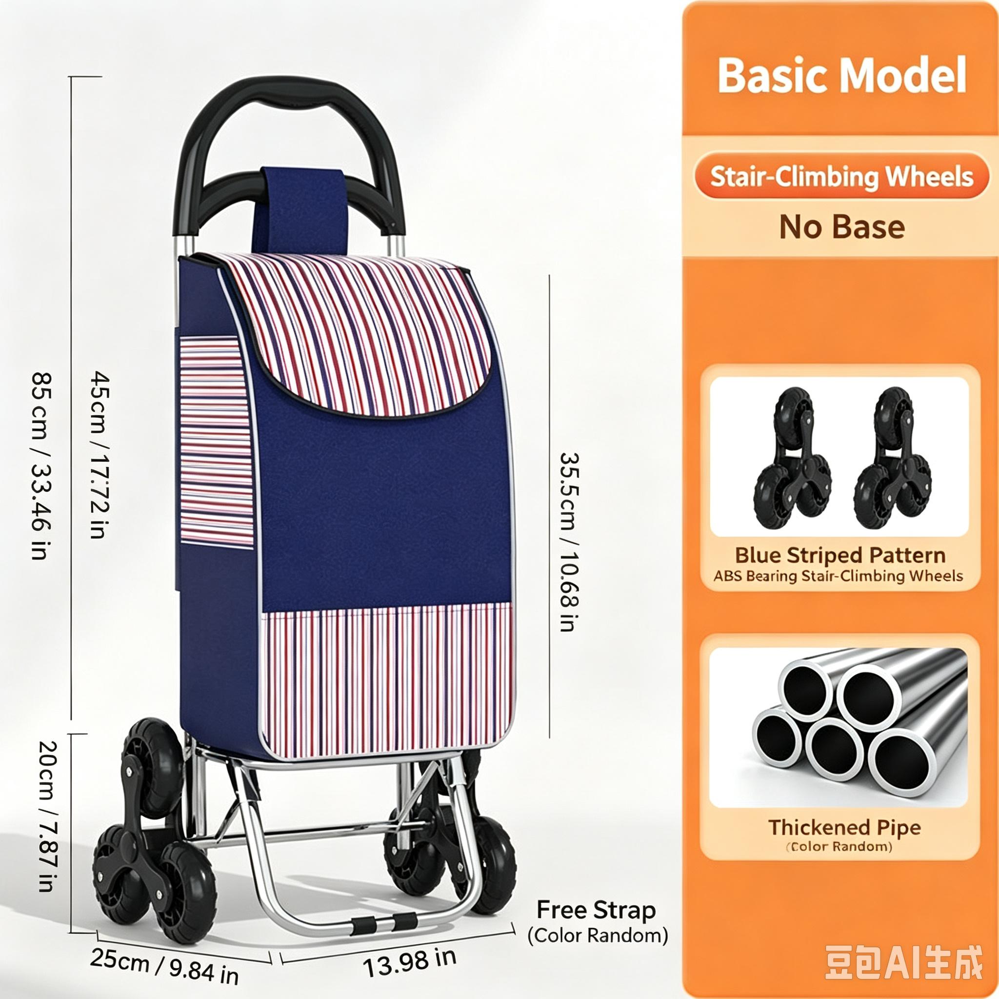 Foldable Shopping Trolley Portable Grocery Hand