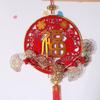 Chinese Style Spring Festival Pendants Acrylic Fu Character Pendant  Gift Giving