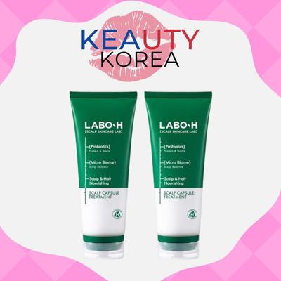 LABO-H Hårtap Symptomlindring Hodebunn Kapselbehandling 200ml 1+1