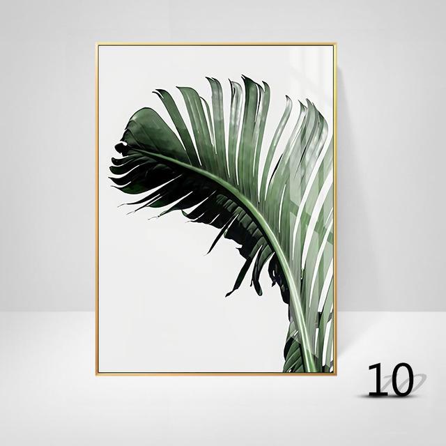 Monstera Grüne Pflanze Blätter Ananas Papagei Malerei Home Wanddekoration Tropische Malerei Poster Wandkunst Bilder Leinwand