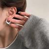 Oval Ear Buckle Women's Simple Fashion Temperament Commuting Niche Design Ear Jewelry