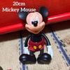 Used Old Mickey Mouse Figure Vintage Soft Vinyl