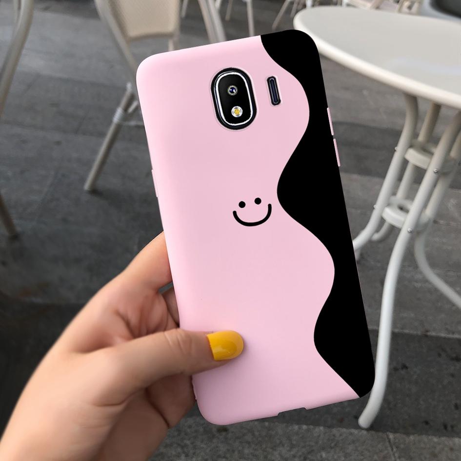 For Samsung Galaxy J4 J6 2018 EU Case SM-J400F J600F Lovely Cartoon Protective Skin Cover For Samsung J4 2018 J 4 J 6 Soft Coque