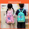 Angel Cute Lilo Beach Frog Cartoon Printed Children Backpack For Daily