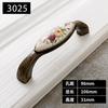 Vintage Ceramic Handle Antique Bronze Cabinet Pull Knob Wardrobe Closet Cupboard for Furniture Hardware Accessories Door Handles