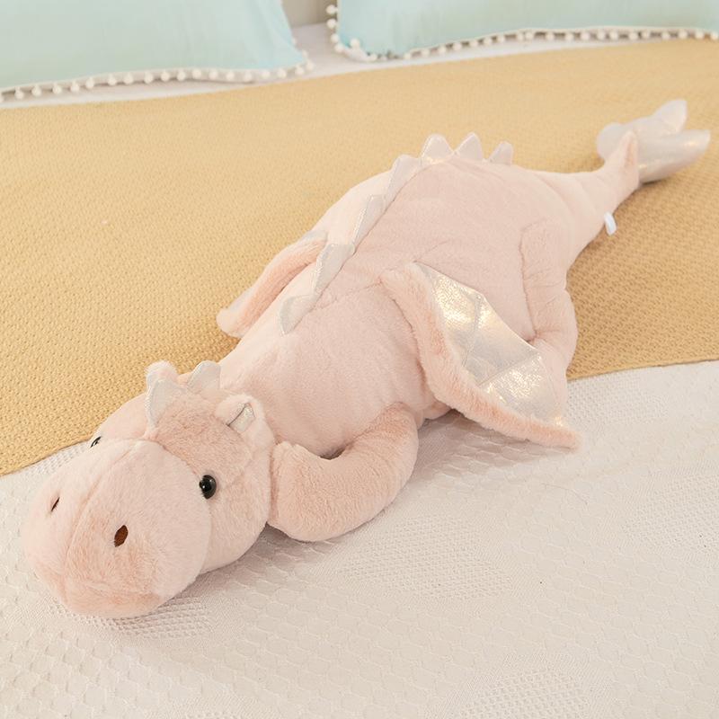 Party Style Little Flying Dragon Plush Toy Doll on The Bed with Long Pillows Sleeping with Dolls Children's Birthday Gift