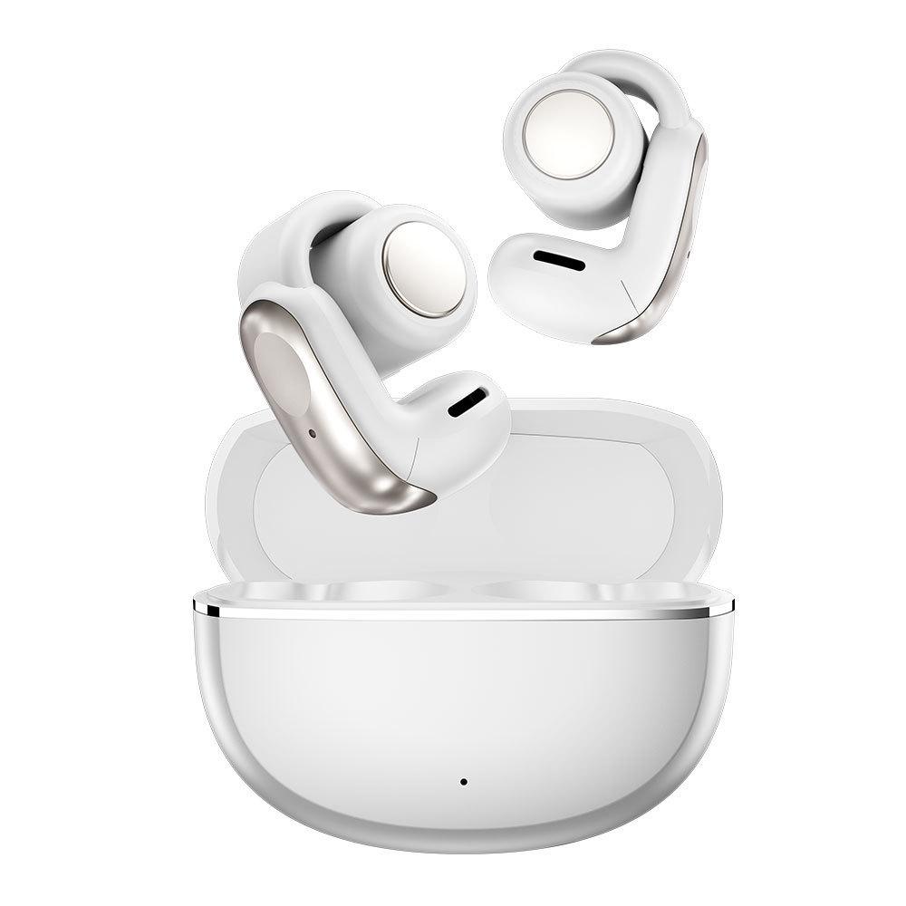 CBC Bluetooth Earphones: Clip-on, Bone Conduction, Noise-Cancelling, Long Battery, Comfortable & Wireless