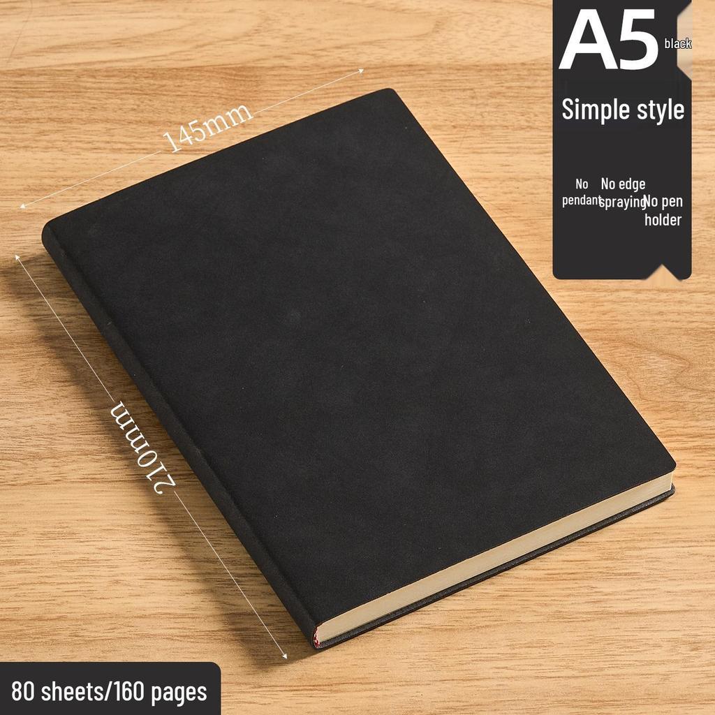Customizable A5/B5 Business Notebook with Logo - Thick Cover for Office Meetings