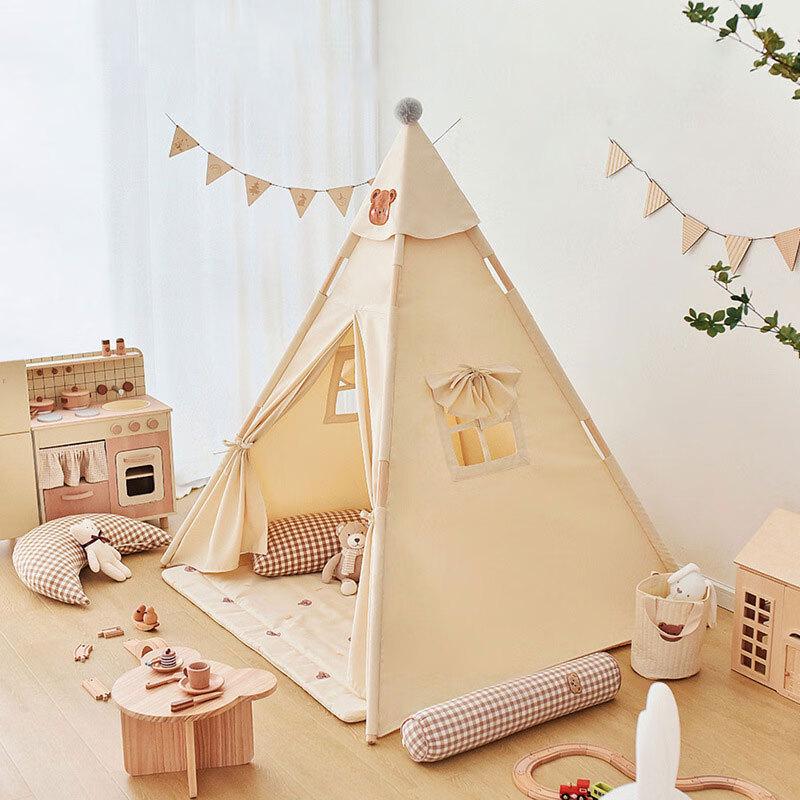 Qicheng Kids Indoor Indian Teepee Tent