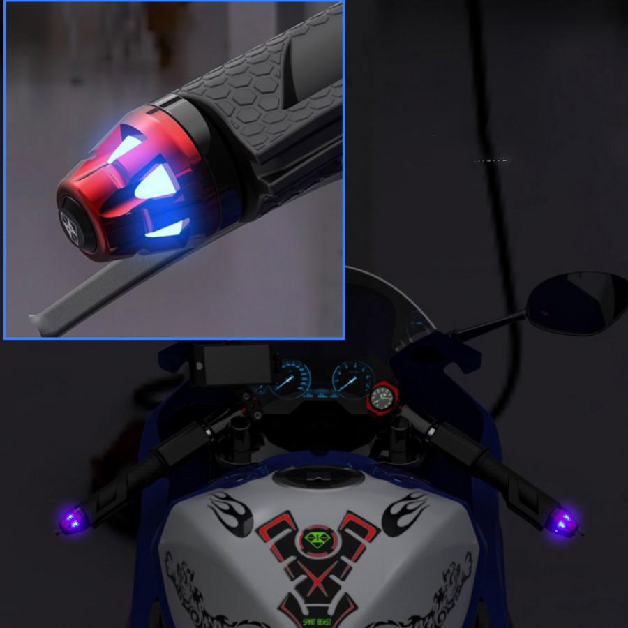 2pcs/lot Motorcycle Handlebar Styling Very Cool Alloy Handle Cover with Shining