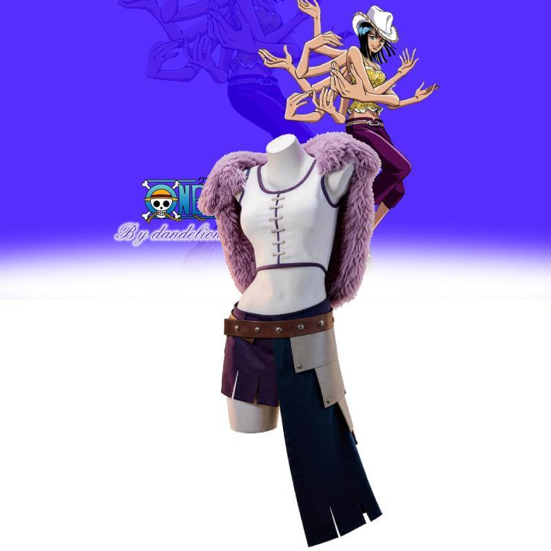 One Piece Robin Cosplay Kostuum Voor Anime Conventies Met Polyester Stof Voor Cosplayers