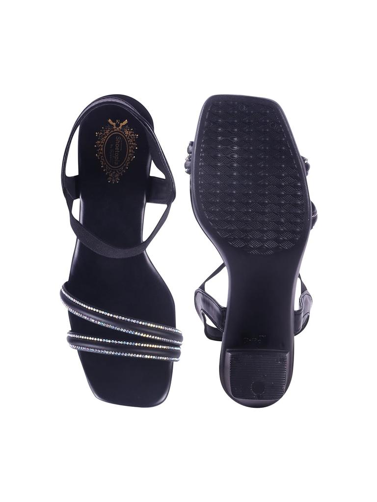 Shoetopia Womens Stylish Comfort Sandals | Open Toe Slip-On Casual Ethnic Daily Wear Sandals for Women & Girls