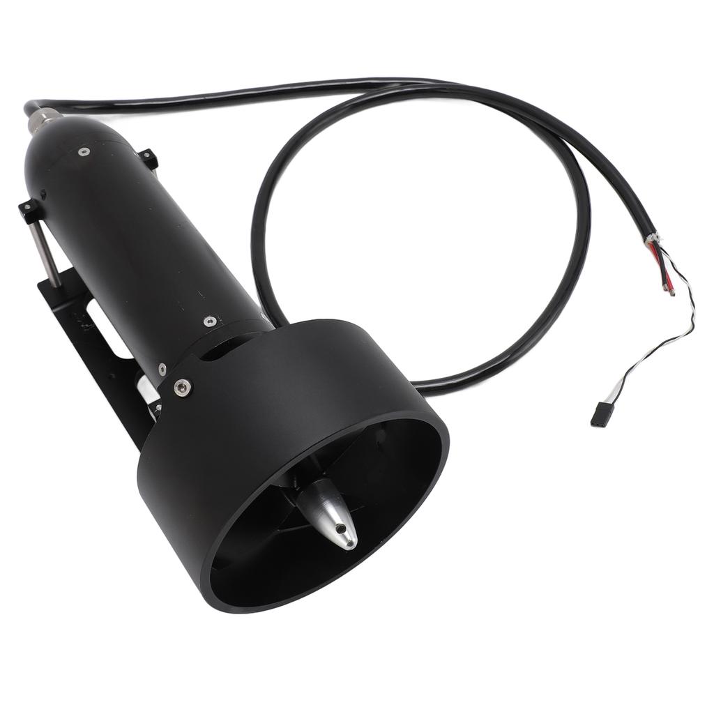 Underwater Thruster 24‑50V CNC Machinin Aluminum Alloy Waterproof Brushless Underwater Thruster for Boat Diving