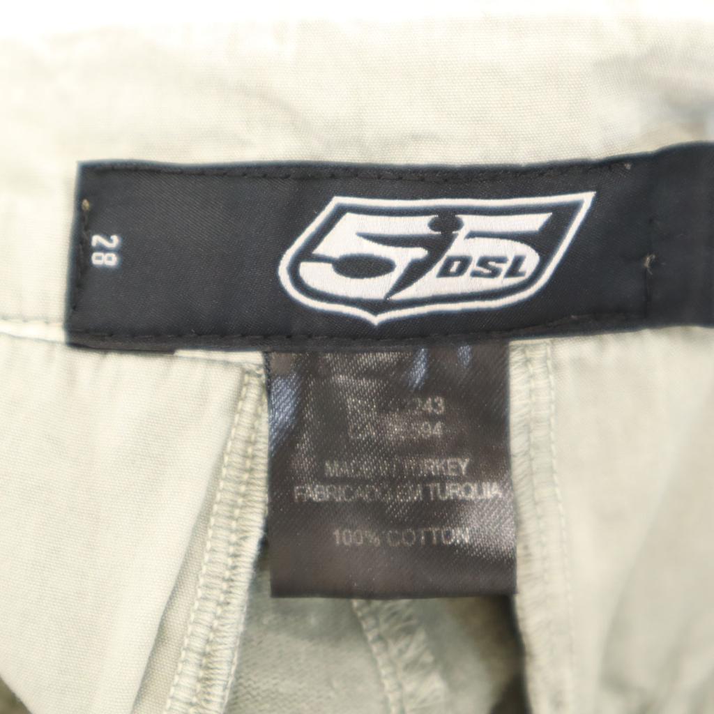 55DSL Easy pants W28 Khaki gray system Men's Used