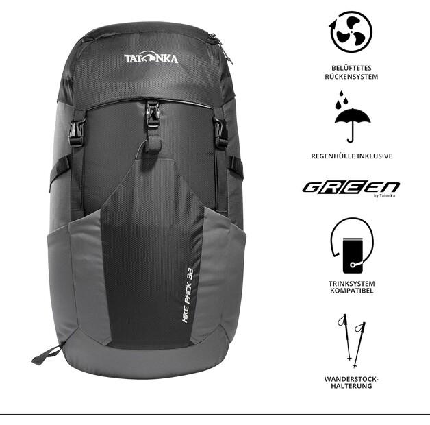 Backpack Tatonka Hike Pack 32 Black/titan Grey (1555.100)