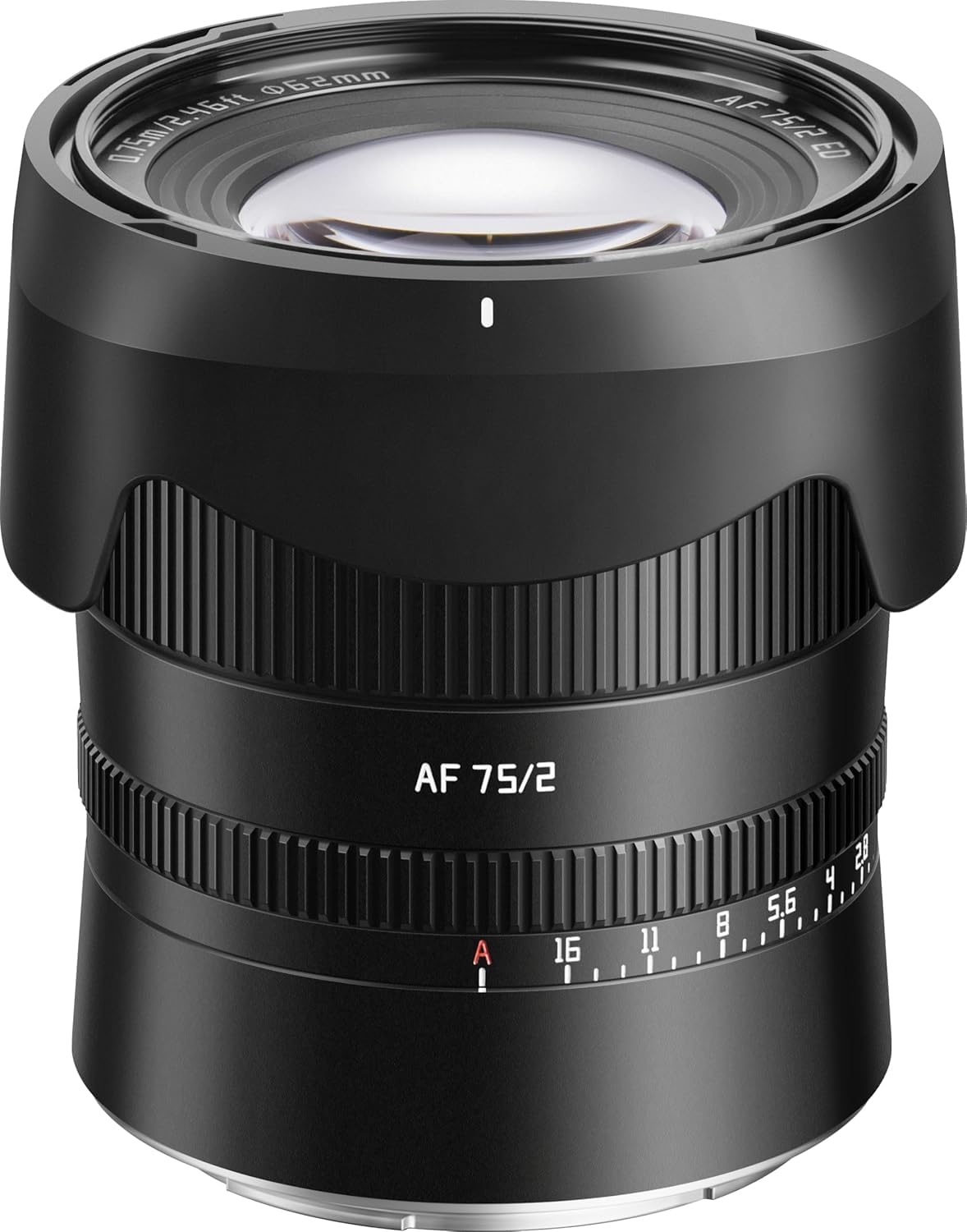 

TTArtisan Z Mount Lens AF 75mm f2 Nikon Z Interchangeable Lens Large Aperture Single Focus Full Size Medium Telephoto Autofocus Black Famous Optics