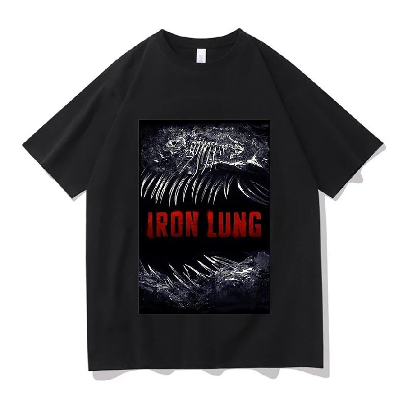 

Iron Lung T Shirt Tour Fashion Print T-shirt Men Women Fashion T-shirts Casual Loose Short-sleeved Hip-hop Trendy TShirt Tops XXXXXL чорний