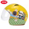 Certified Kids Motorcycle Helmet Electric Scooters ABS Half Safe Lightweight Cartoon Design