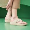 2025 Summer New Sandals For Women Light Sports Style Comfortable Rubber Large-Sized Thick-Soled Slippers Breathable Slope Heel
