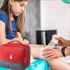Portable First Aid Kit For Outdoor Hiking Car Family Use Features Multiple Storage Pockets Storage Bag for Home Travel