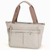 Labagagerie Monogram Square Nylon Tote B004603 Wine (58)