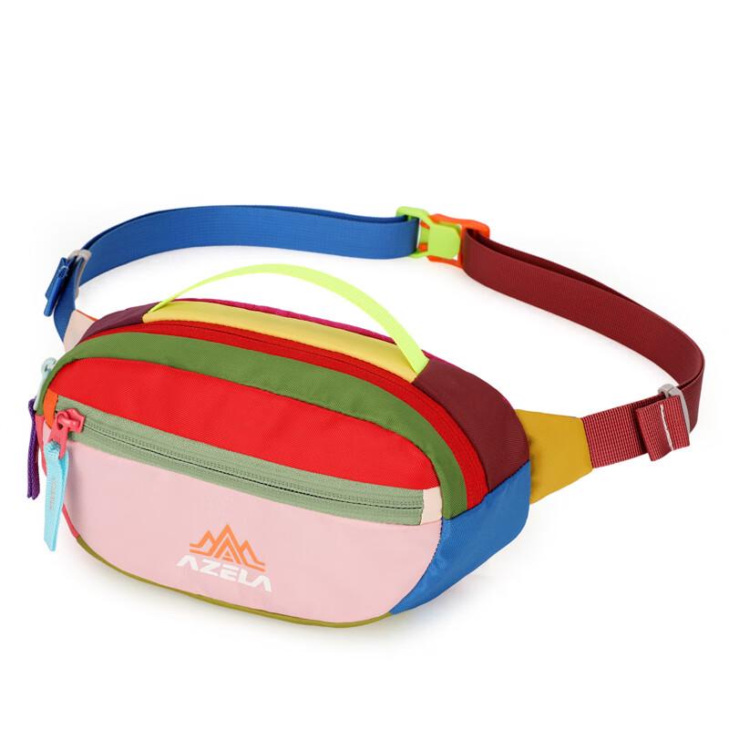 Azela Dopamine Color-block Outdoor Crossbody Bag Under 20L