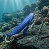 Diving Safety Lanyard 316 Stainless Steel Coiled Dive Marine Gear Double Hooks Outdoor