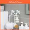 Hanging Hook Wall Set 1 Mounted Rotating Hanger Hook With 6 Hooks Punch Free Selfadhesive Storage Hook For Kitchen Bathroom