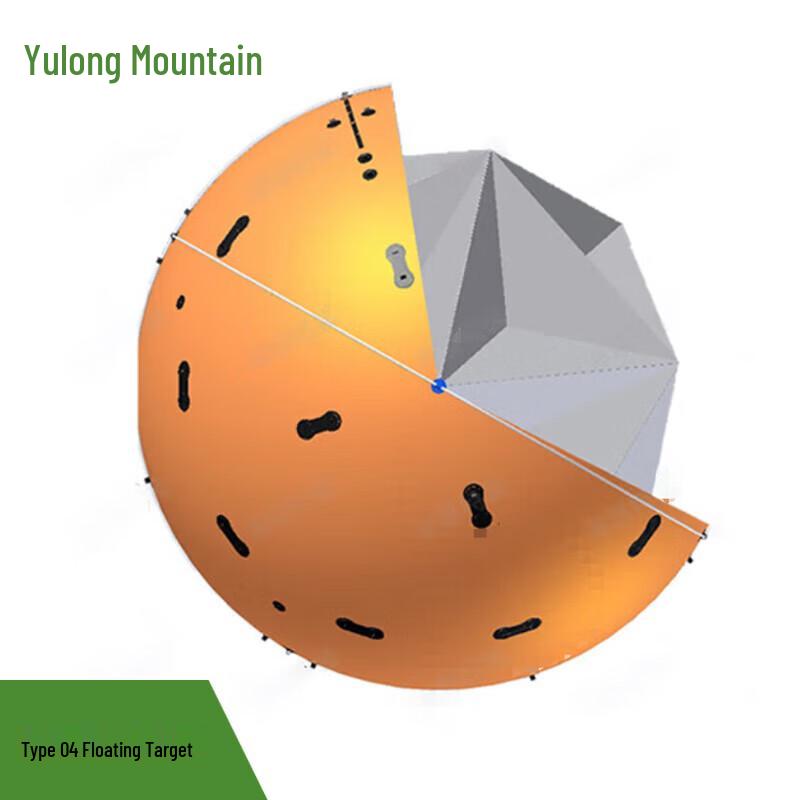 Yulongshan 04 4m Towable Radar Reflective Floating Target