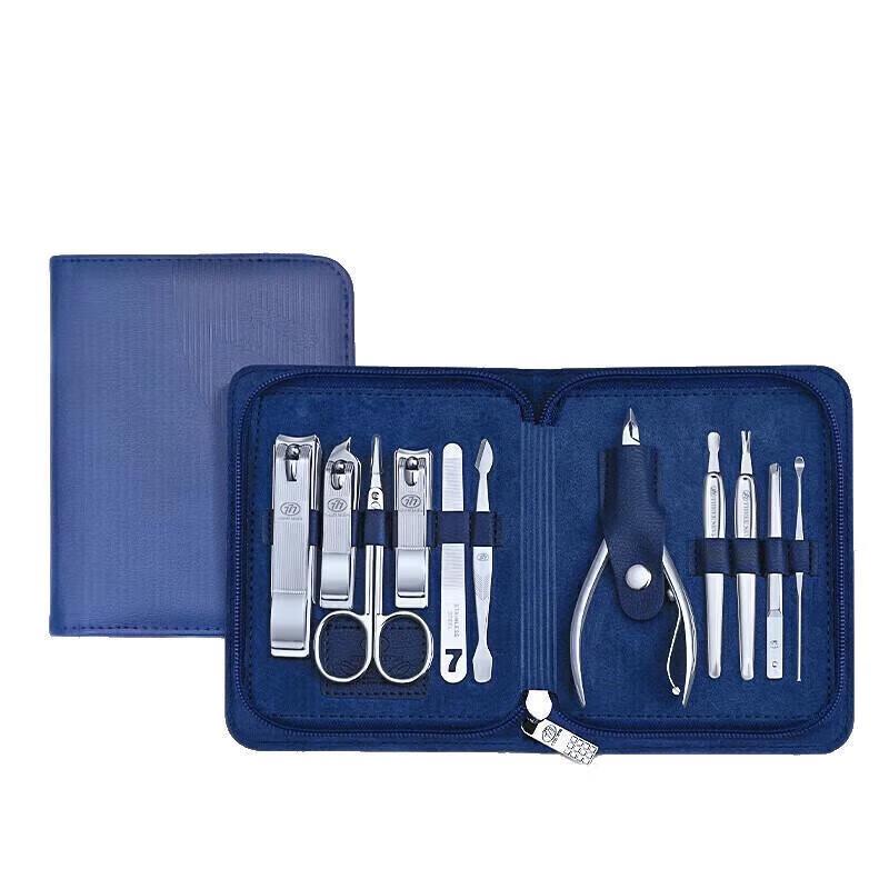 Three Seven 777 11-Piece Stainless Steel Manicure Set