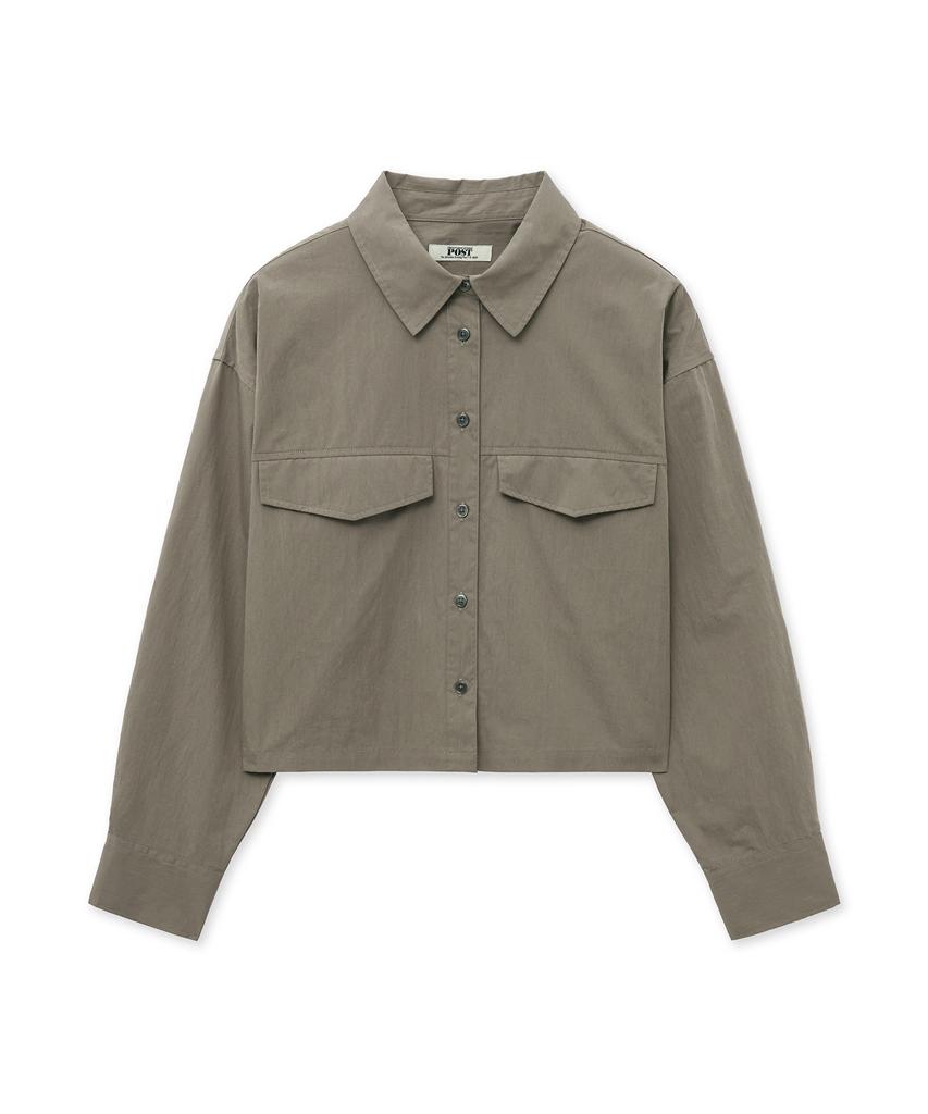 THE SATURDAY EVENING POST Flat Pocket Shirts_Khaki