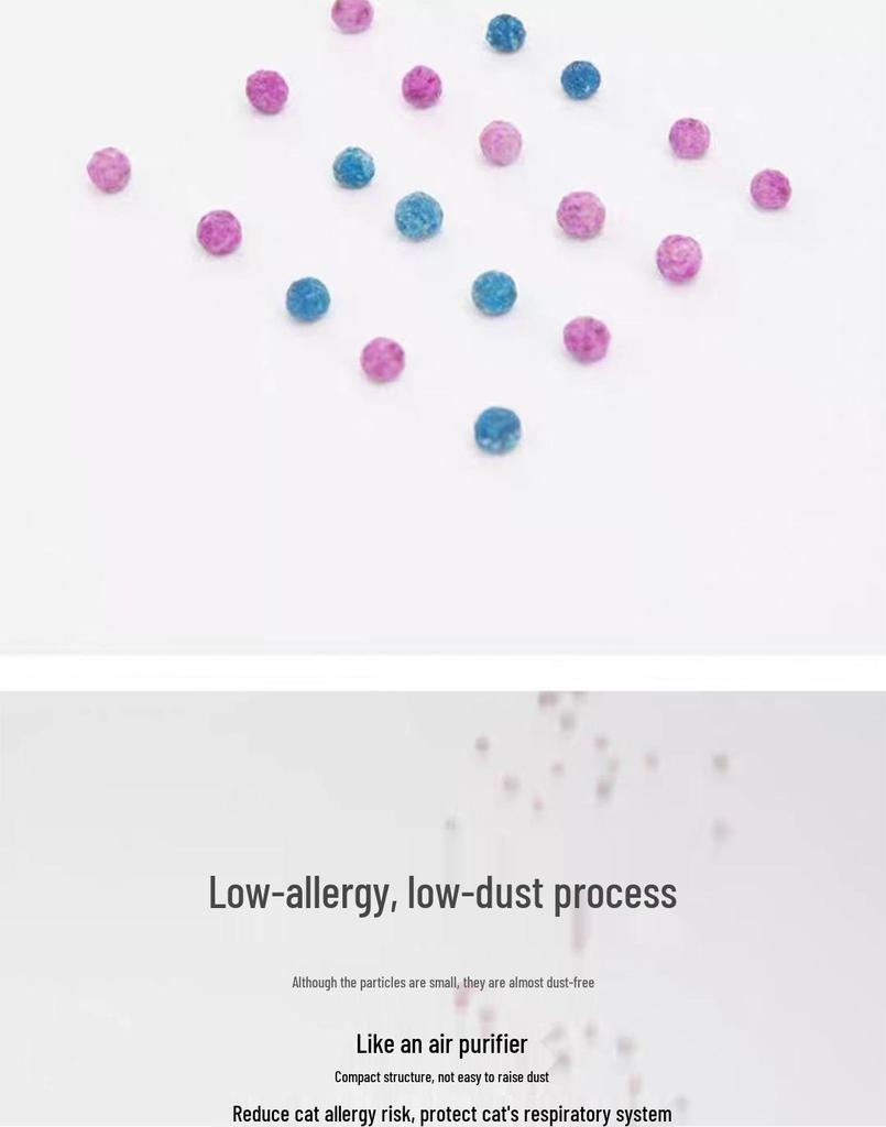 20kg Bezpyłkowy zbrylający się bentonitowy żwirek dla kota z kontrolą zapachu i właściwościami dezodoryzującymi