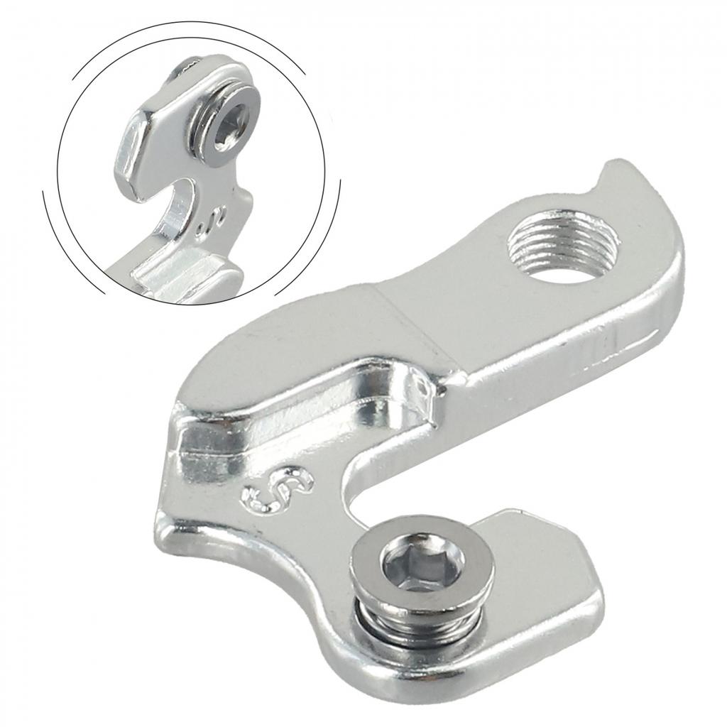 Tail Hook MTB REAR DERAILLEUR Silver Aluminum Alloy