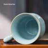 Ru Kiln Celadon Teacup with Lid