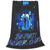 Juice Music Wrld Fuzzy Blankets The Party Never Ends  Funny Throw Blanket for Sofa Bedding Lounge 200x150cm