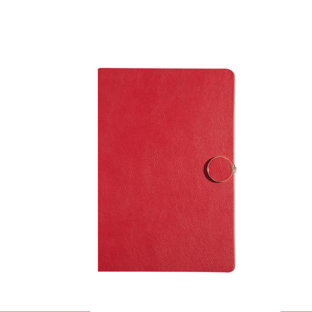 200 Pages Business Office Notebook PU Leather Cover Diary Students Notebook  Agenda Organizer