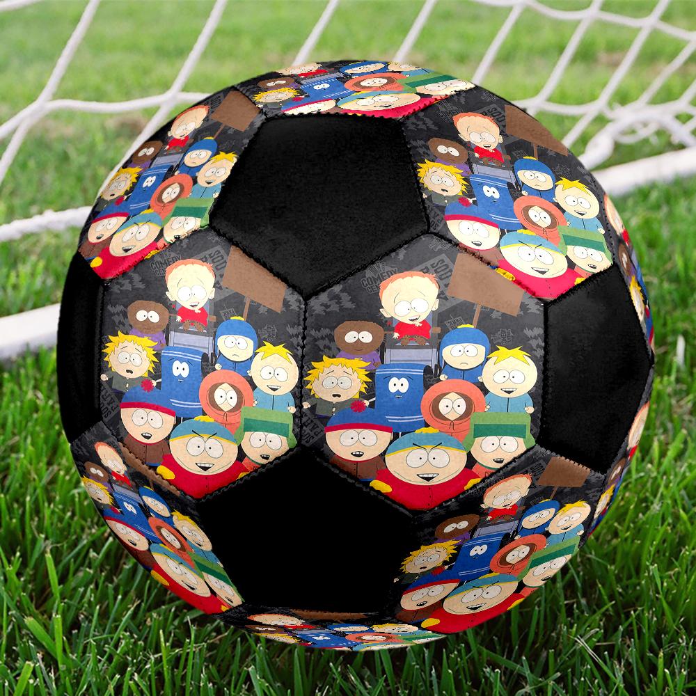 South Park Theme Size 5 Soccer Ball, Suitable for Both Indoor and Outdoor Matches, a Gift Suitable for Everyone.