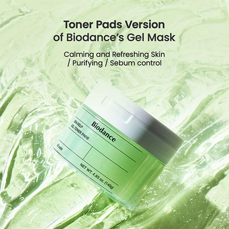 [Biodance] Sea Kelp Gel Toner Pads (60 pads)