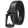 [Frenflu] Men's Business Belt, Auto-Lock, Infinitely Adjustable, No Holes, Ratchet Type, 31mm Width, 125cm Length, Lightweight, Highly Durable,