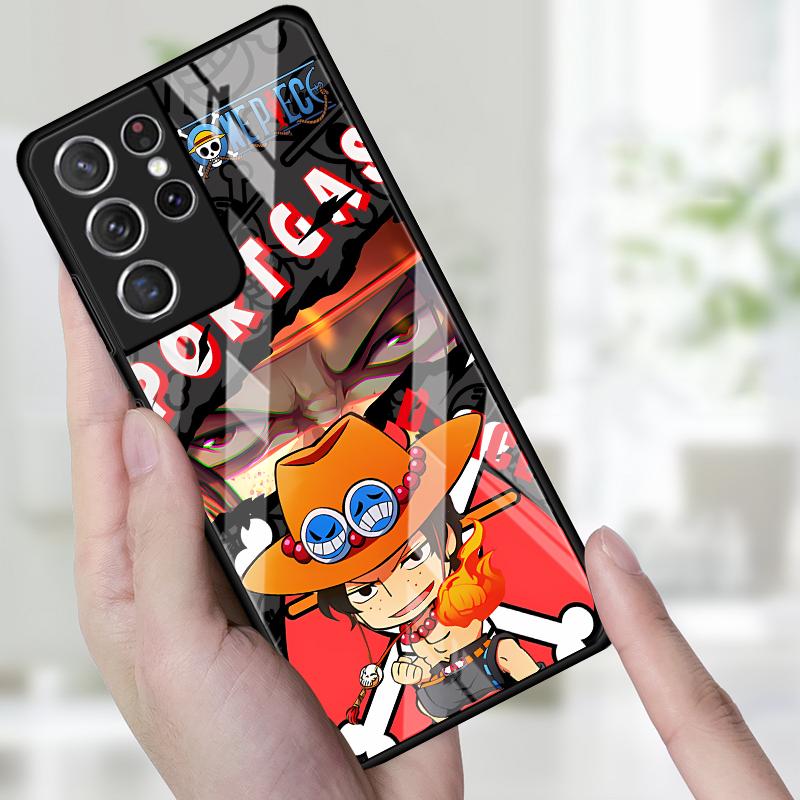 Phone Cover Case for Samsung Galaxy S25 S20 FE S10 S8 S24 Ultra S23 Plus S22 S9 S21 Note 10 20 8 9 OneS P-ieceS Ace LuffyS