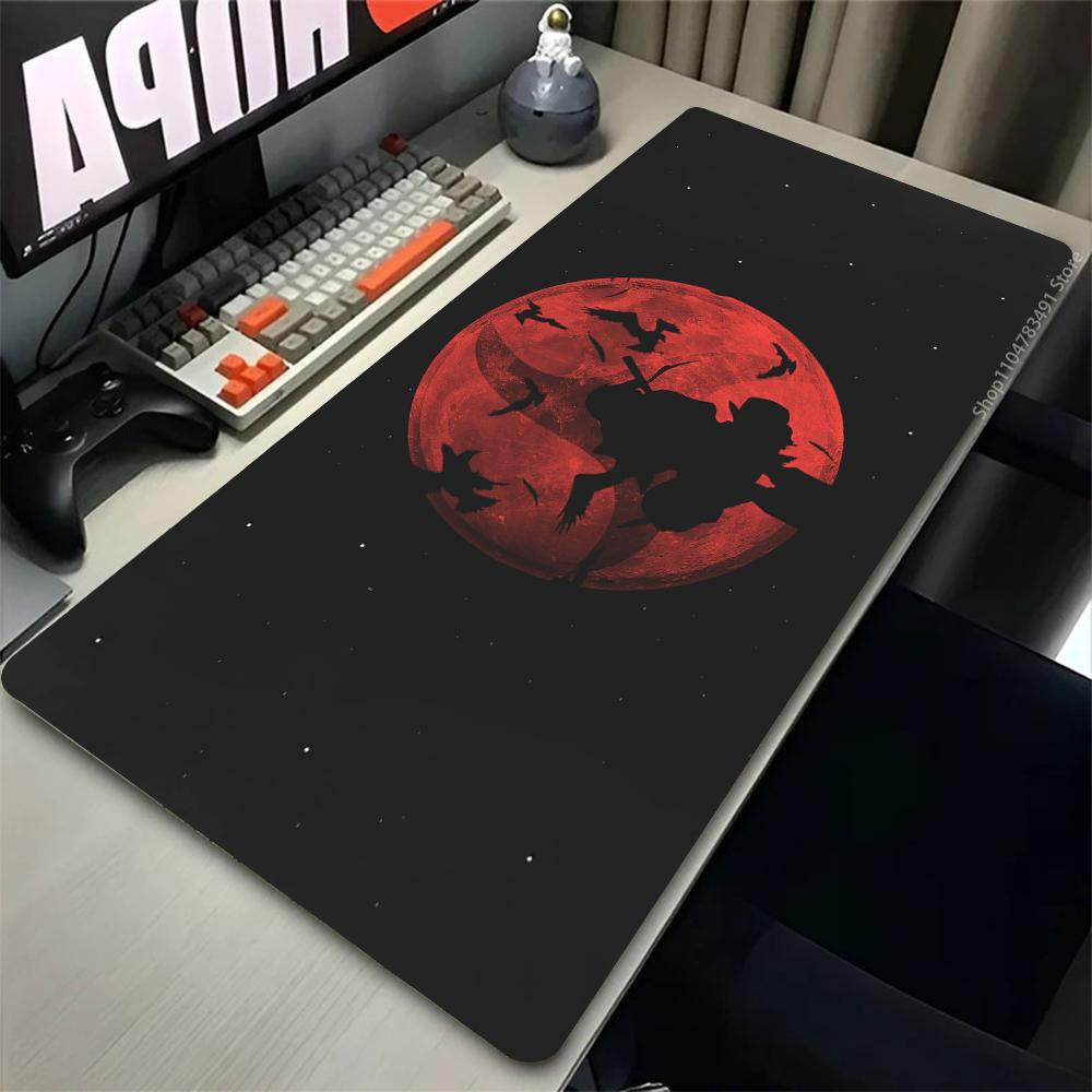 

Naruto Itachi Uchiha Mouse Pads Gamer PC Computer Large XXL Desk Mat Keyboard Anime Gaming Accessories Mousepad Carpet 30x60x0.2cm