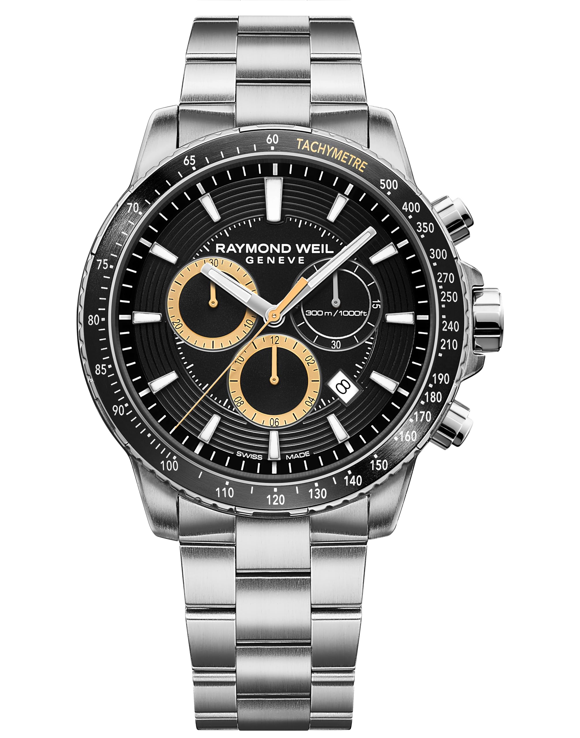 

Casual Watch Tango Silver [Raymond Will] 8570-ST1-20701 Men s [Item] чорний