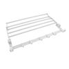 Bathroom Towel Rack Aluminium Material Modern Design Keeping Tidy Kitchen Towel Shelf for Home Hotel