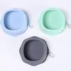 Prevent Overflow Silicone Pet Bowl Hanging Pet Food Dish Pet Water Bowl  Pet Feeding Supplies